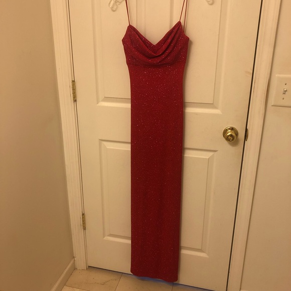 B Darlin Elegant Pink Gown Size 2 - Picture 4 of 7